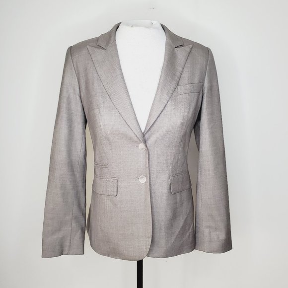 Women's Gray Blazer - Picture 3 of 9